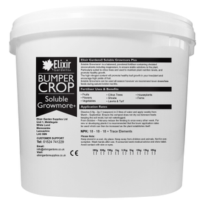 Bumper Crop Soluble Growmore Fertiliser (18-18-18) - Re-Sealable Tub, 1kg