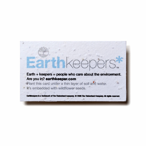 Printed Seeded Paper Business Cards