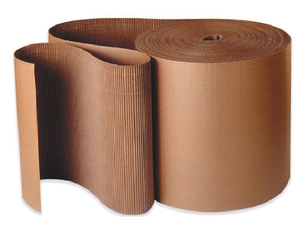 250mm x 75m Corrugated Cardboard Roll - 1 Roll