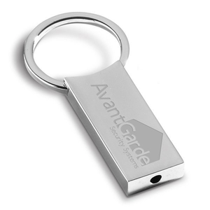 Geneva  Laser Engraved Metal  Keyholder
