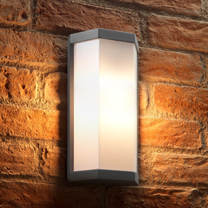 Auraglow 5w Futuristic Outdoor Wall Light - COLEBY