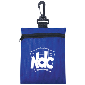 Non-Woven Zippered Pouch