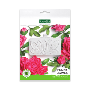 Flower Pro Peony Leaves Silicone Mould