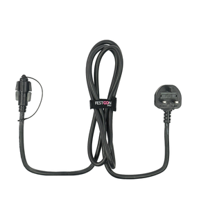 FestoonPro® FestoonPro 2m Black Starter Cable for E27 and B22 Festoon Belts