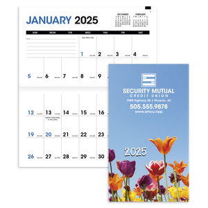 Triumph®  Colorful Impressions Monthly Pocket  Planner