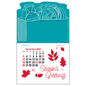Press-N-Stick  Calendar - Grocery  Bag