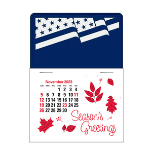 Press-N-Stick Calendar - American Flag