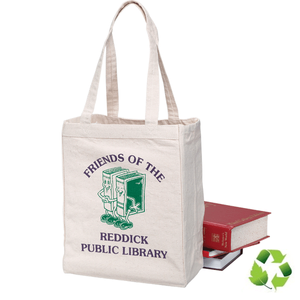 Natural    Cotton Canvas Tote Bag w/ Full  Gusset