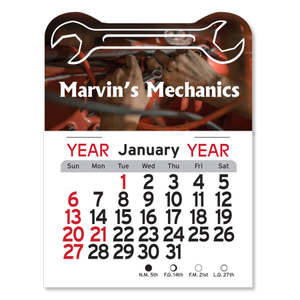 Budget  Peel-N-Stick® Wrench  Calendar