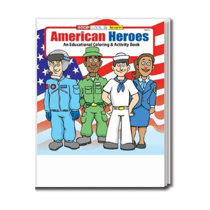 Coloring Books: American Heroes