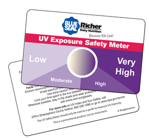UV  Exposure Safety Meter  Card