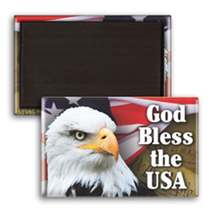Rectangle  Metal Button  Magnet
