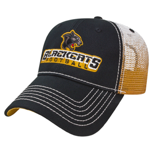 Gradient  Embroidered Mesh  Cap
