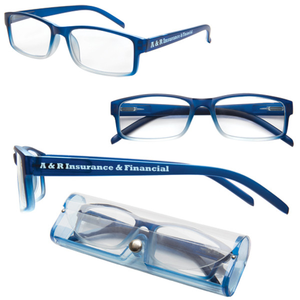 Soft  Feel Reading Glasses in Matching  Case