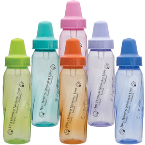 8  oz Assorted Color Evenflo Baby  Bottles