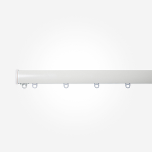 Surge Curved White Curtain Track