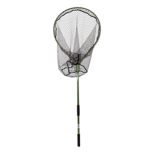 Folding Salmon/Pike Net With Rubber Mesh