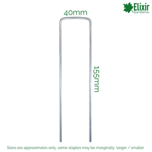 Galvanised Steel Ground Pins (40mm x 155mm) - 20