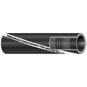 1-1/4 inch Hardwall Marine Exhaust/Water Hose, per foot