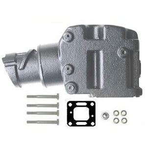 Mercruiser Exhaust Riser, 4 inch
