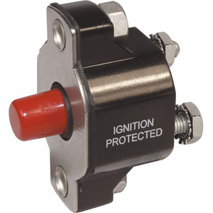 50 Amp Medium Duty Push Button Circuit Breaker | Blue Sea 2142