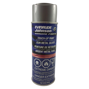 Evinrude Gunmetal Silver Touch-Up Paint