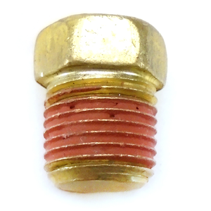 1/8 inch Brass Pipe Plug | Crusader RS3554