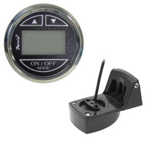 Chesapeake Black Depth Sounder with Transom Mounted Transducer | Faria 13750