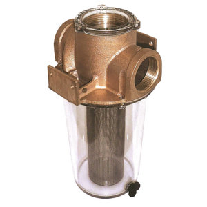 3/4 in. ARG Raw Water Strainer w/Stainless Steel Filter Basket, 6.4 in. Tall