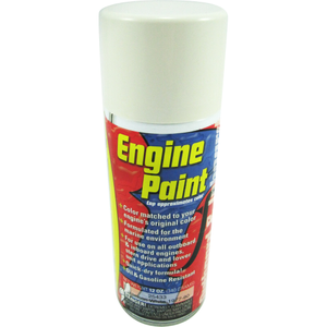 White Johnson & Evinrude Spray Paint, 12 ounce | Moeller 25433