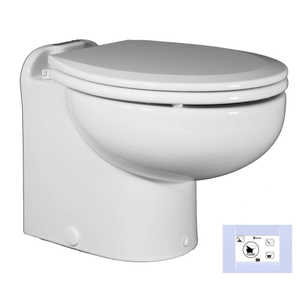 Marine Elegance Toilet, 12 volt Fresh Water, with STCBL Control