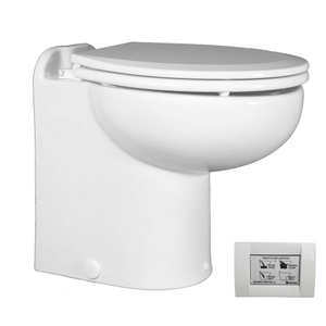 Marine Elegance Toilet, 12 volt Fresh Water with STC Control