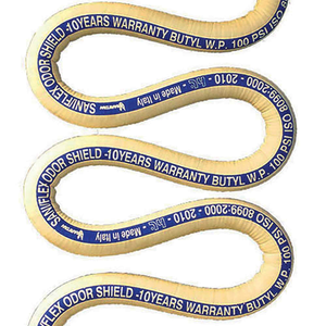 1 In. Sani/Flex Odor Shield Sanitation Hose 1 Ft.