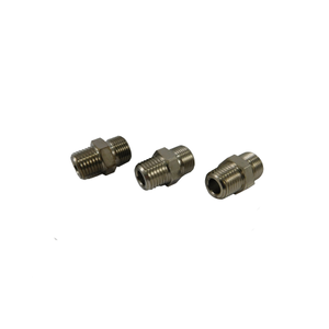 Straight Fitting, 3/8 inch Tube, 1/4 inch NPT, pack of 3