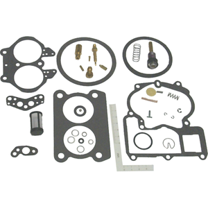 Mercarb 2 BBL Marine Carburetor Kit