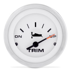 Lido Series Trim Gauge - Mercury, Yamaha (2001-Current), Mercruiser, Volvo Penta SX & DP