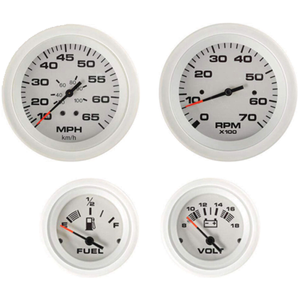 Arctic Series Outboard 4 Gauge Set