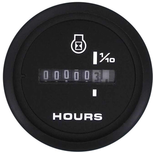 Amega Series Hour Meter, 0-10,000 hours