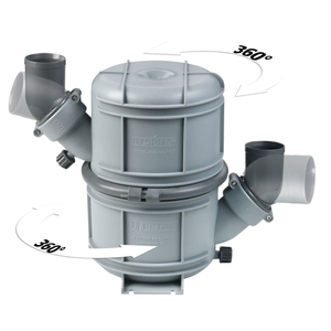 40 MM Dual Stage NLP Waterlock Muffler | Vetus NLP40