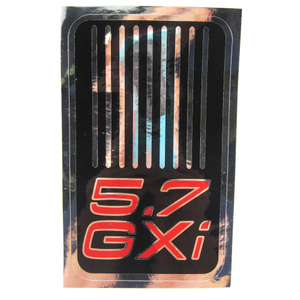 5.7 liter GXI Decal