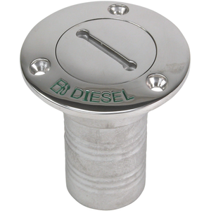 1-1/2 inch Hose Tapered Diesel Deck Fill | Whitecap 6124B