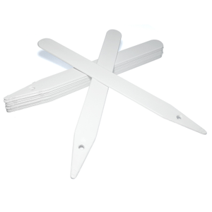 White Stick-In Plant Labels | 4"-8" Sizes - 20cm / 8", 50