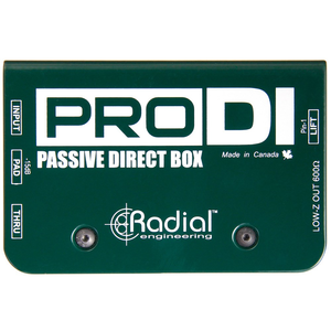 Radial ProDI Passive Direct Box w/ MuMETAL Shield