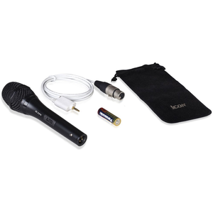 ICON iPlug-M Versatile Battery Powered Condenser Mic w/ Bonus 3.5mm Smart Device Cable