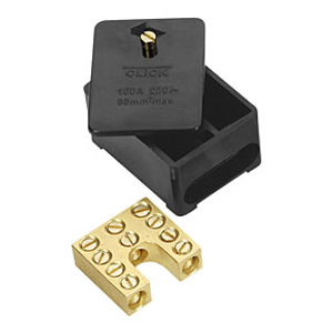 CLick 100A Single Pole Link Box Connector Block WA227