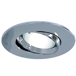 Ansell AEFRG/CH Edge GU10 Fire Rated Gimbal 50W - Chrome