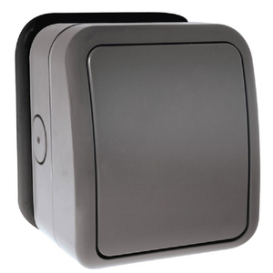 Click OA411AG Weatherproof 1 Gang 2 Way Switch IP66