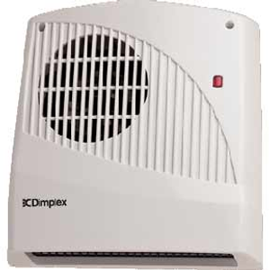 Dimplex FX20VE Downflow Fan Heater with Pull Cord and Timer