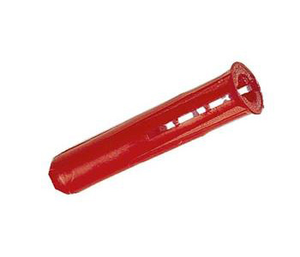 Timco RPLUG Red Wall Plugs Size to size Screws 6 / 8 or 10 ( Box of 100 )