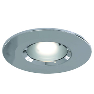 Ansell AEFRD/IP65/CH Edge Fire Rated IP65 GU10 Downlight - Chrome